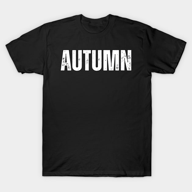 Autumn Name Gift Birthday Holiday Anniversary T-Shirt by Mary_Momerwids